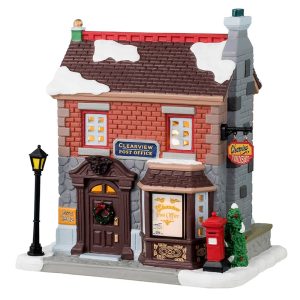 Ufficio Postale Clearview Post Office H 19 cm Edificio Illuminato Lemax - 45247