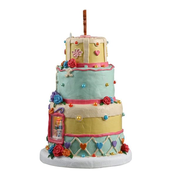 Laboratorio di Torte da Sposa Wendy's Wedding Cake H 23 cm Edificio Illuminato Lemax - 35095 - immagine 2