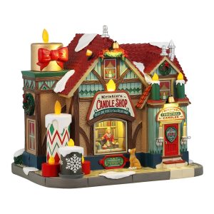 Negozio di Candele Kristin's Candle Shop H 19 cm Edificio Illuminato Lemax - 45222