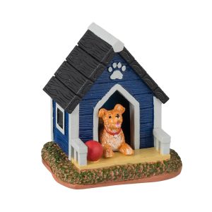 Cagnolino nella Cuccia Fluffy's House H 5 cm Accessorio Lemax - 44335