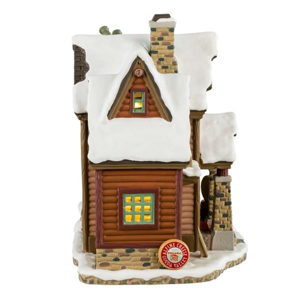 Osteria della Fonduta The Melted Snowflake H 18 cm Edificio Illuminato Lemax - 45231 - immagine 3
