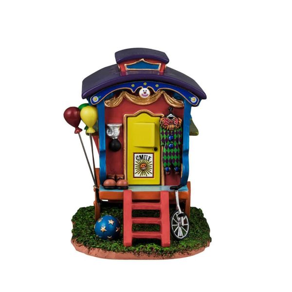 Carovana del Clown Friendly The Clown Caravan H 12 cm Lemax - 43723 - immagine 2