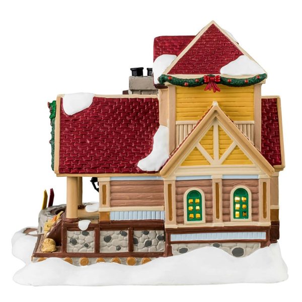 Resort Sunny Spring Lodge H 18 cm Edificio Illuminato Lemax - 45229 - immagine 2