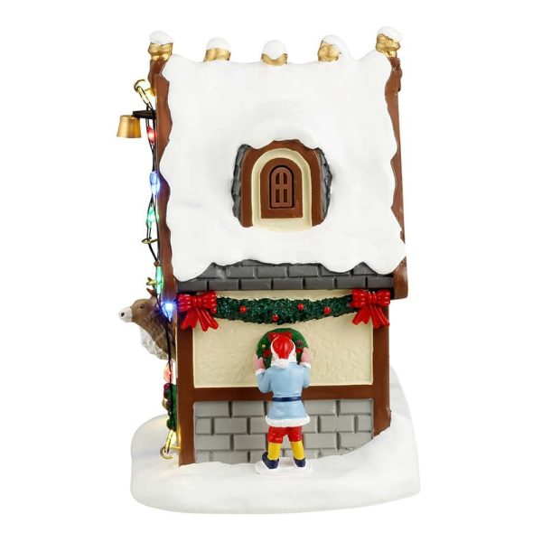 Casetta della Renna Donner's Den H 13 cm Edificio Illuminato Lemax - 44333 - immagine 3