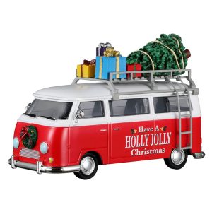 Pulmino di Natale Christmas Van H 8 cm Lemax - 43721