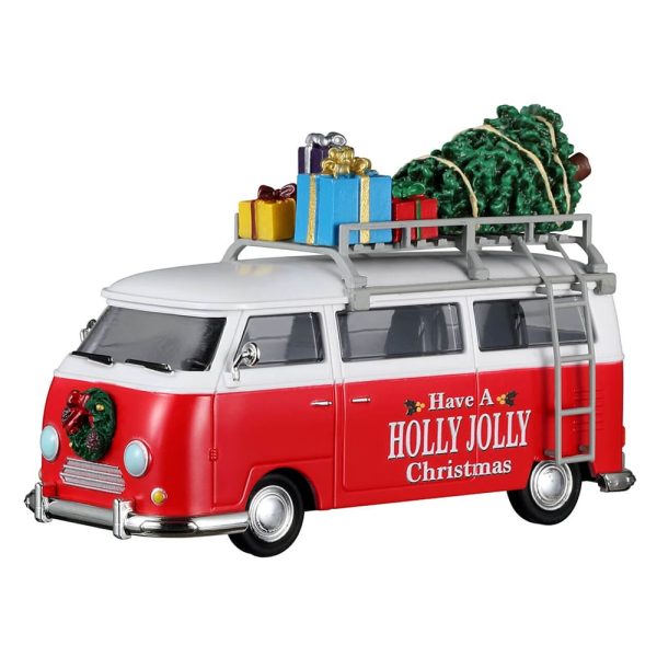 Pulmino di Natale Christmas Van H 8 cm Lemax - 43721