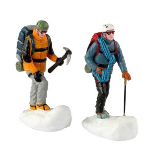 Scalatori su Ghiaccio Mountaineers H 7 cm, set da 2 pezzi Personaggio Lemax - 32213