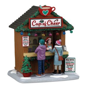 Chiosco di Bevande Calde Cup of Cheer H 13 cm Bancarella del Mercatino Lemax - 43712