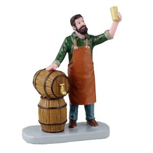 Mastro Birraio Brewmaster H 7 cm Personaggio Lemax - 42322