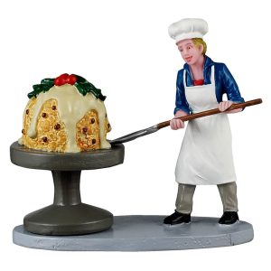 Il Dolce Natalizio Biggest Christmas Pudding! H 7 cm Personaggio Lemax - 42333