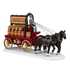 Carrozza con Barili Christmas Ale Delivery H 13 cm Lemax - 43710