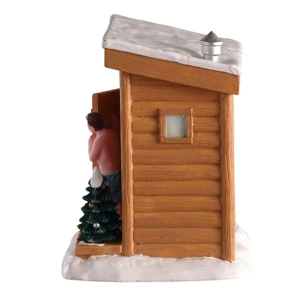 Sauna nel Bosco It's Cold Out There H 10 cm Lemax - 03512 - immagine 2