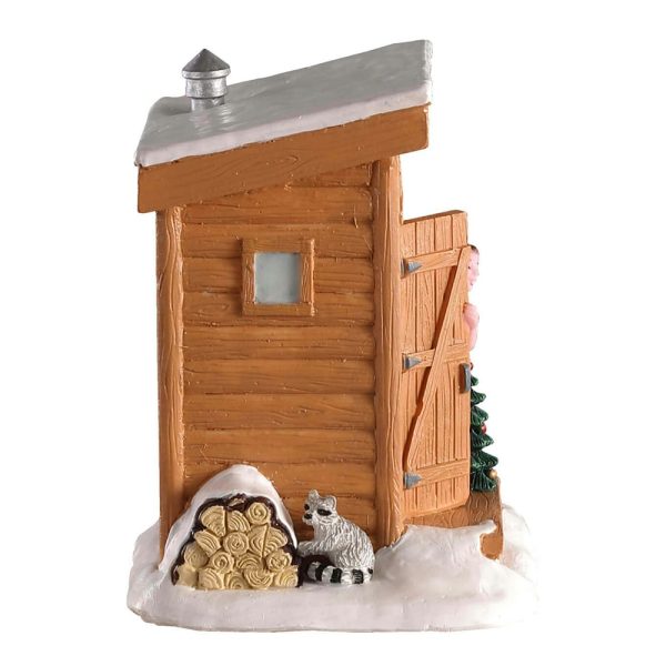 Sauna nel Bosco It's Cold Out There H 10 cm Lemax - 03512 - immagine 3