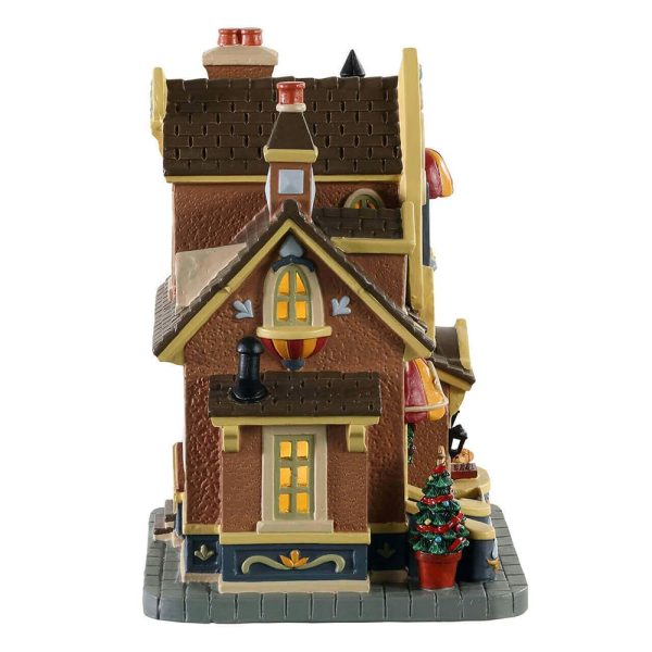 Boutique dei Dolciumi Claire's Confectionery H 19 cm Edificio Illuminato Lemax - 05665 - immagine 2