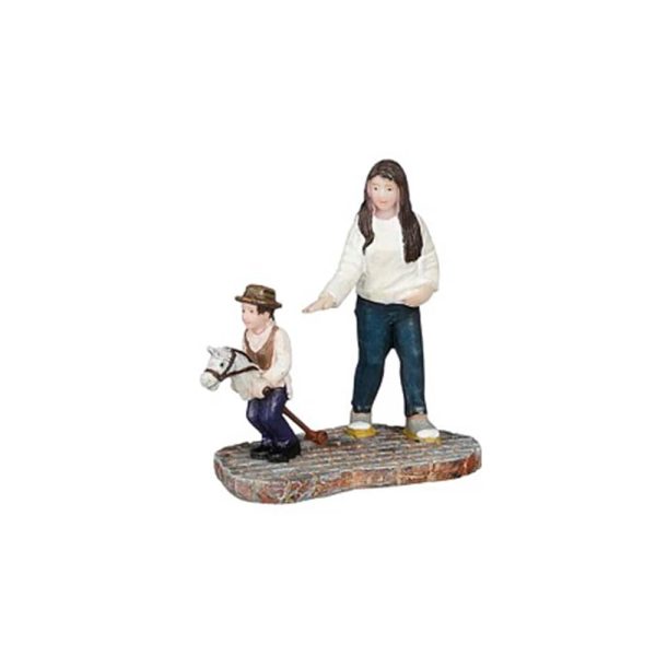 Piccolo Cowboy Hobby Horse H 6 cm Personaggio LuVille - 1163027