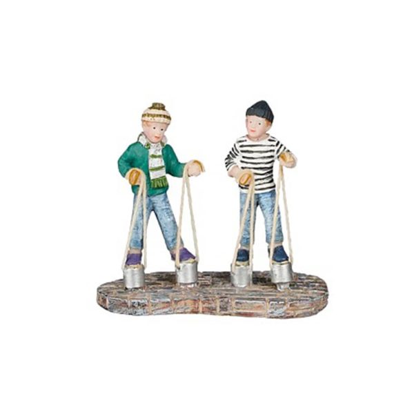 Trampoli Rudimentali Tin Can Stilts H 5 cm Personaggio LuVille - 1163024