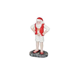Babbo Natale alla Sauna Santa is Visiting The Sauna H 7 cm Personaggio LuVille - 1163002