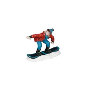 Ragazzo sullo Snowboard Snowboarding Man H 5 cm Personaggio LuVille - 1162988