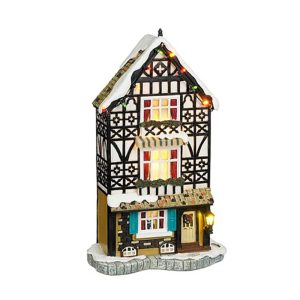 Villetta Elzas Tiny House H 27 cm Facciata Illuminata LuVille - 1162985
