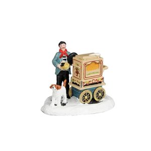 Musicista Ambulante Vintage Barrel Organ H 6 cm Personaggio LuVille - 1142372