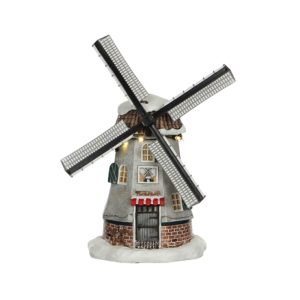 Mulino Olandese Dutch Mill H 22 cm Edificio in Movimento LuVille - 1031288