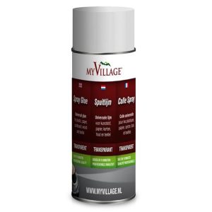 Colla Spray Trasparente Multiuso MyVillage - Bomboletta da 150 ml