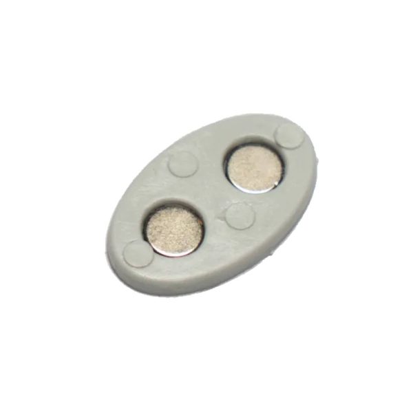 Piastrine con 2 Magneti per Sistema di Movimento Glida, set di 5 Pezzi - immagine 2
