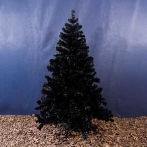 Albero di Natale Abete artificiale Nero