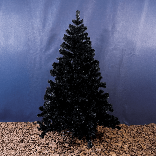 Albero di Natale Abete artificiale Nero