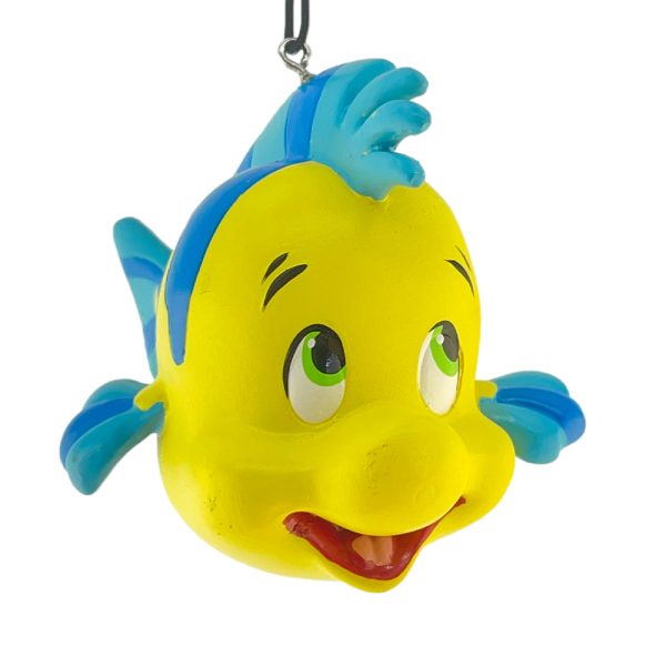 Pesciolino Flounder Personaggio in Resina ©Disney Princess Kurt Adler - H 7 cm - immagine 2