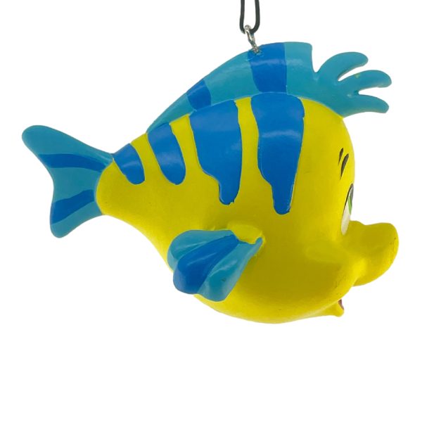 Pesciolino Flounder Personaggio in Resina ©Disney Princess Kurt Adler - H 7 cm - immagine 3