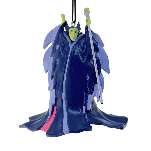 Malefica Personaggio Maleficient Disney© Villains in Resina Kurt Adler - H 9 cm - immagine 3