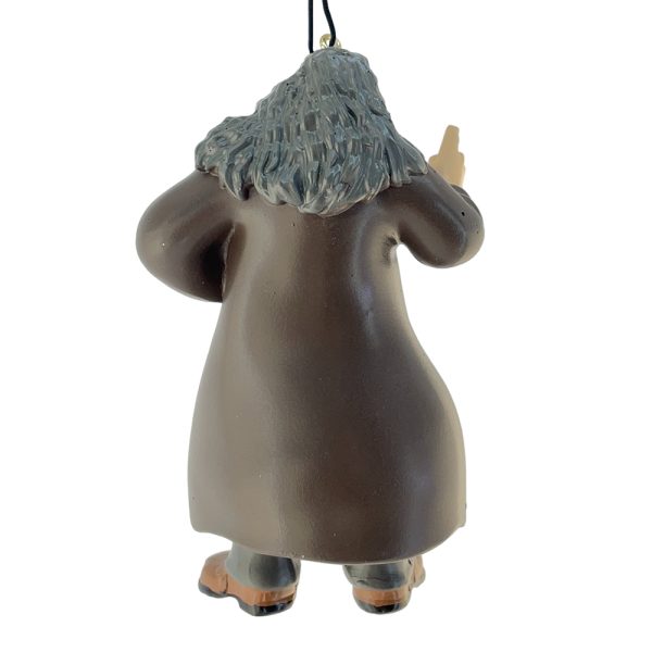 Rubeus Hagrid Wizarding Worldin Resina Kurt Adler - H 11 cm - immagine 3