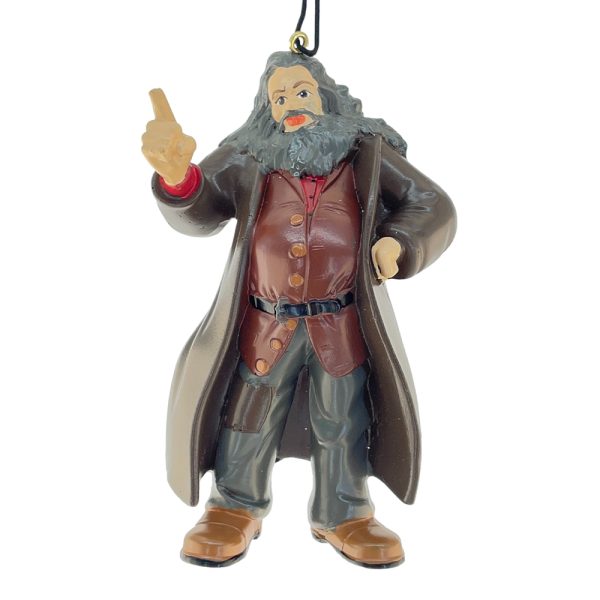 Rubeus Hagrid Wizarding Worldin Resina Kurt Adler - H 11 cm - immagine 2