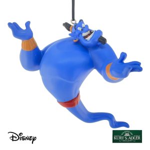 Genio Personaggio Aladdin Disney© in Resina Kurt Adler - H 11 cm