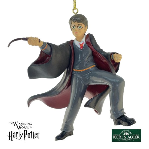 Harry Potter Wizarding Worldin Resina Kurt Adler - H 10 cm