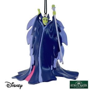 Malefica Personaggio Maleficient Disney© Villains in Resina Kurt Adler - H 9 cm