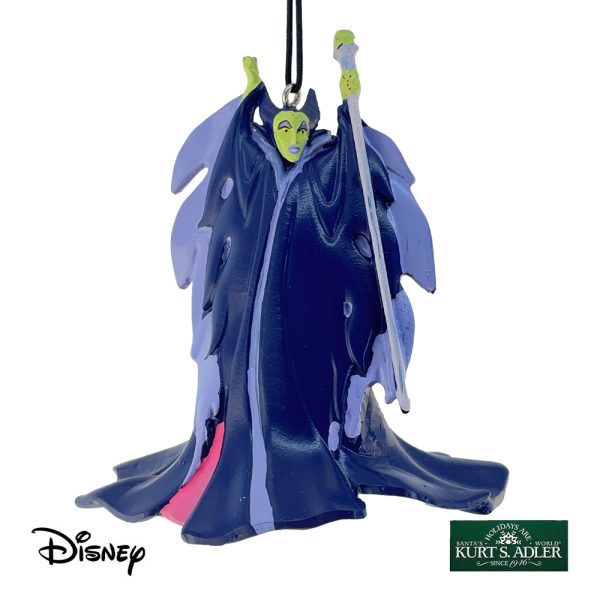 Malefica Personaggio Maleficient Disney© Villains in Resina Kurt Adler - H 9 cm