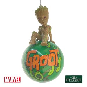 Sfera Groot Marvel in Resina Kurt Adler - Ø 8 cm