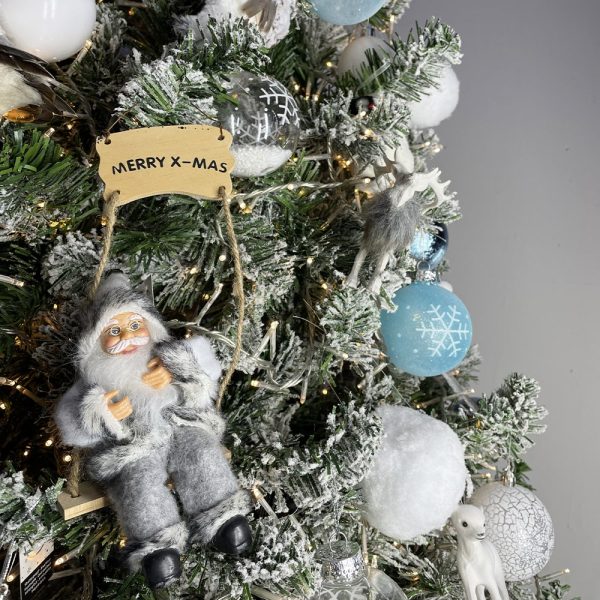 Christmas Box Luxury Artico Azzurro e Bianco: il tuo albero perfetto, tutto in una box - immagine 2