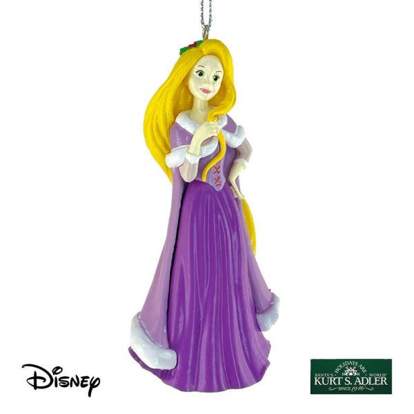 Principessa Rapunzel Personaggio Disney© Princess in Resina Kurt Adler - H 10 cm
