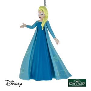 Principessa Elsa Personaggio in Resina Disney© Frozen Kurt Adler - H 12 cm