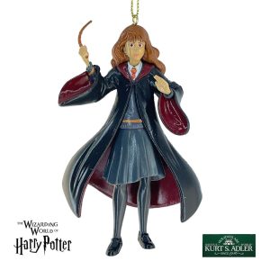Hermione Granger Wizarding World in Resina Kurt Adler - H 10 cm