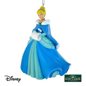 Principessa Cenerentola Personaggio Disney© Princess in Resina Kurt Adler - H 10 cm