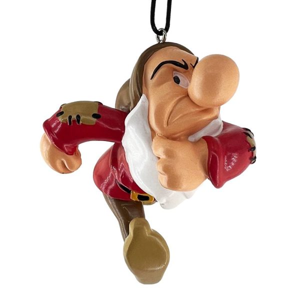 Brontolo di Biancaneve e i Sette Nani Disney© Princess in Resina Kurt Adler - H 9 cm - immagine 3