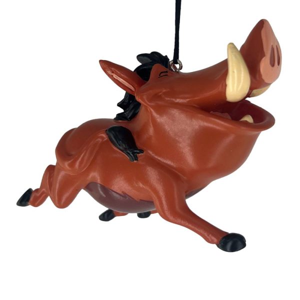 Pumbaa Personaggio di Il Re Leone Disney© Classics in Resina Kurt Adler - H 8 cm - immagine 2