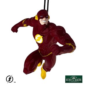 Flash Personaggio Flash Dc Comics™ in Resina Kurt Adler - H 12 cm
