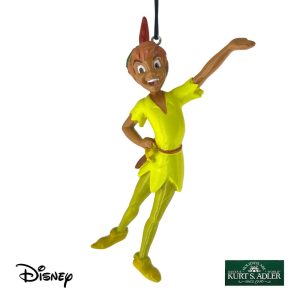 Peter Pan Personaggio Peter Pan Disney© Classics in Resina Kurt Adler - H 12 cm