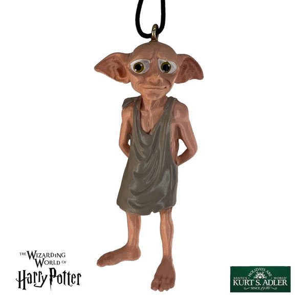Dobby Wizarding Worldin Resina Kurt Adler - H 8 cm