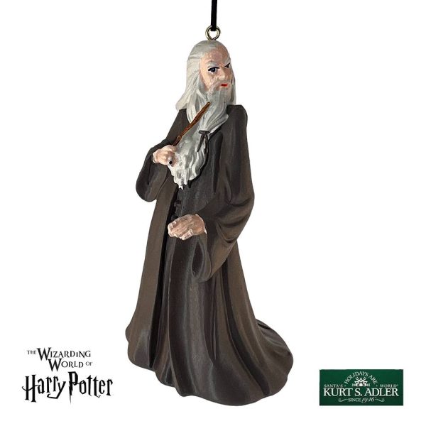 Albus Silente Wizarding Worldin Resina Kurt Adler - H 11 cm